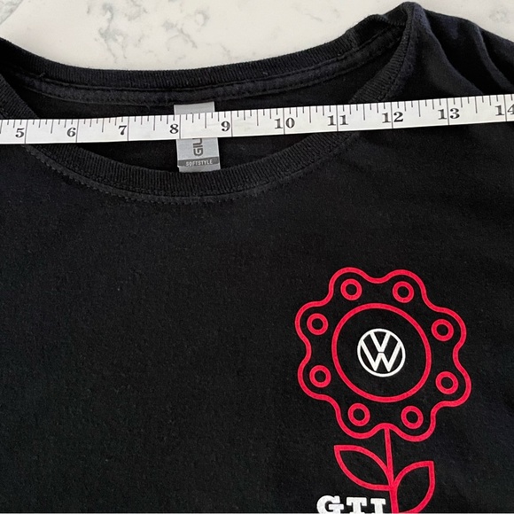 Wmns VW Volkswagen GTI tee size XL in black - Picture 2 of 9